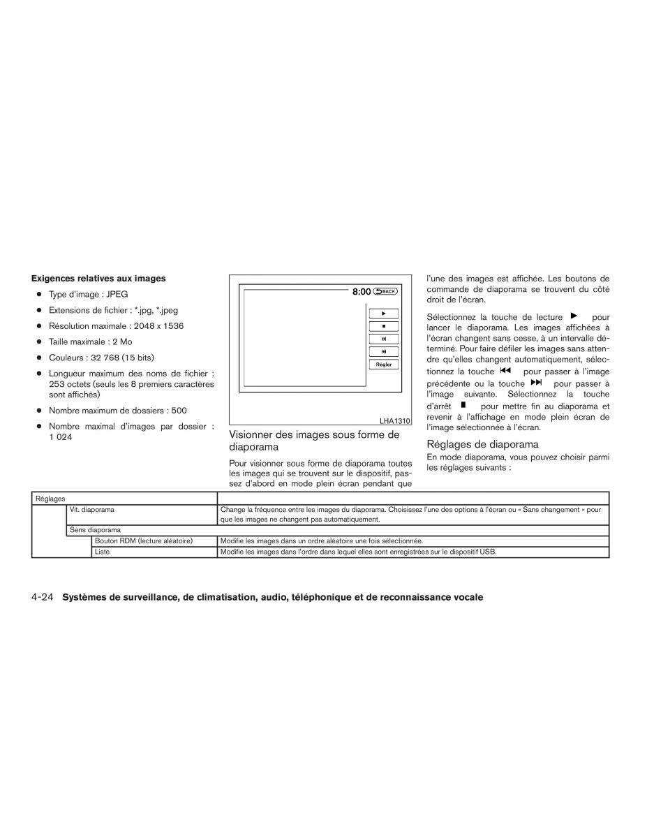 Nissan Pathfinder III 3 R52 manuel du proprietaire / page 247