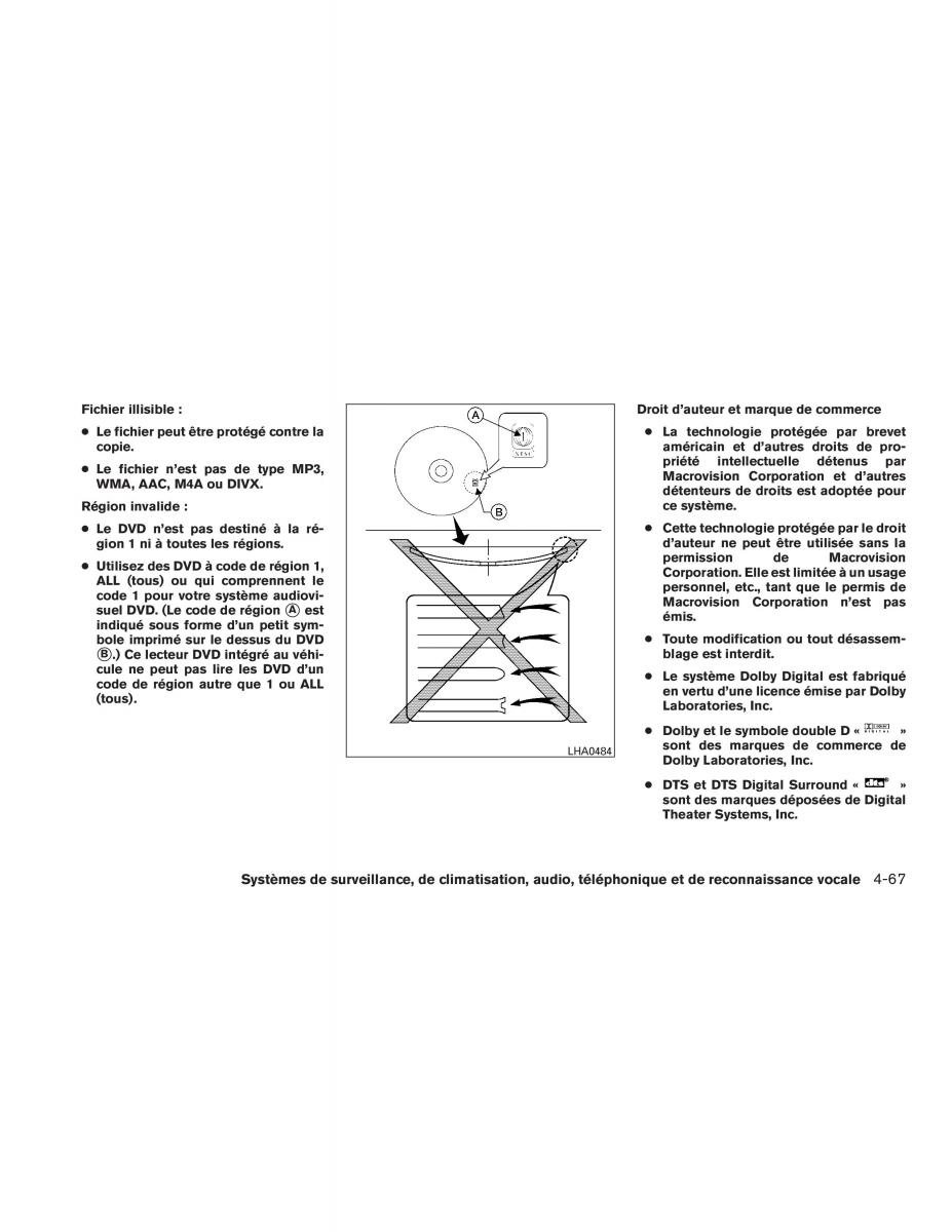 Nissan Pathfinder III 3 R52 manuel du proprietaire / page 290