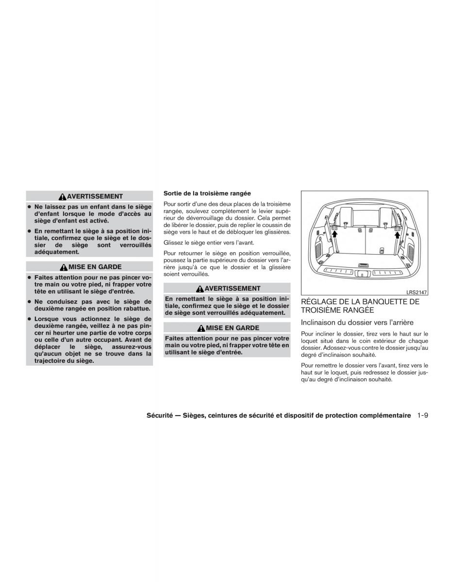 Nissan Pathfinder III 3 R52 manuel du proprietaire / page 30