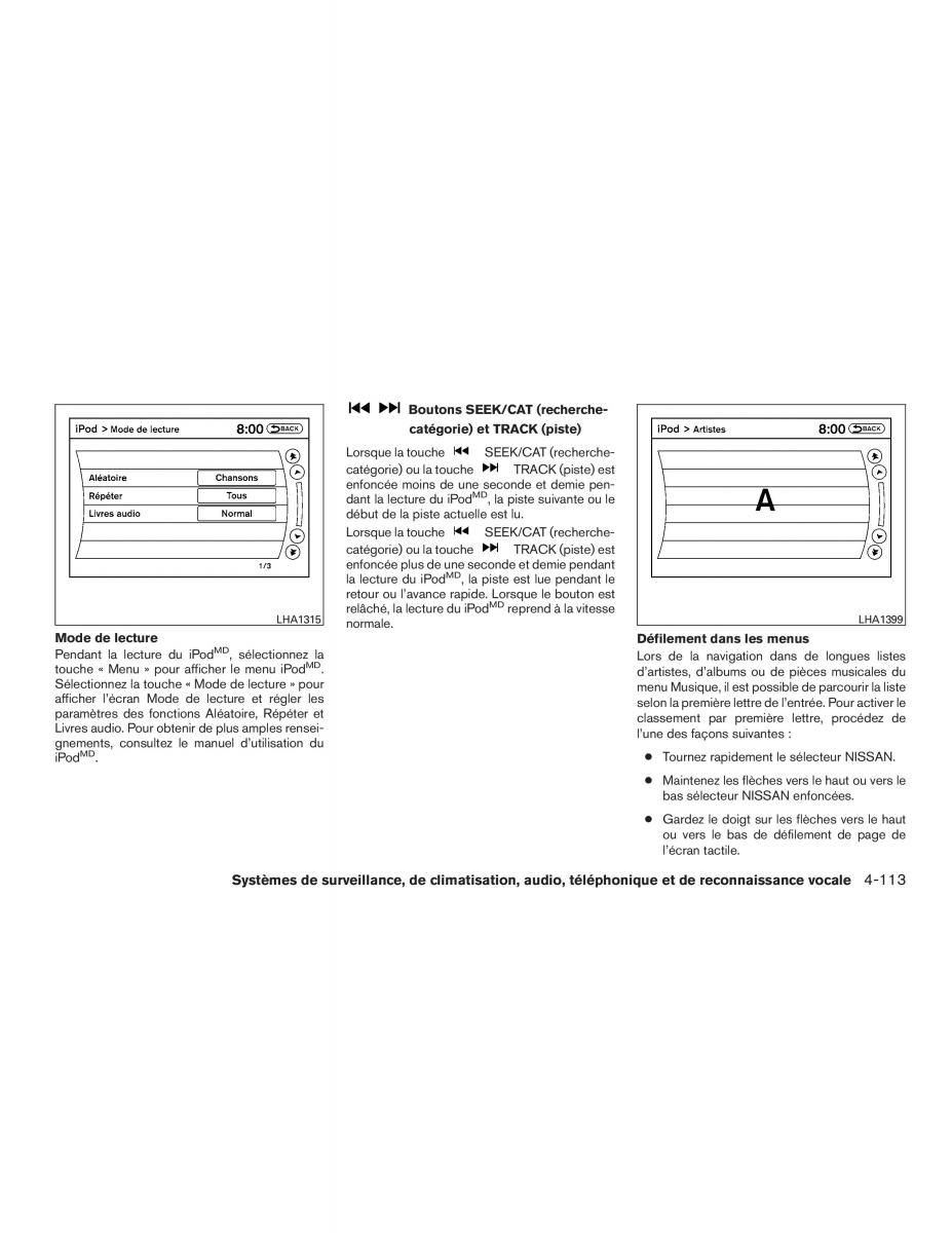 Nissan Pathfinder III 3 R52 manuel du proprietaire / page 336