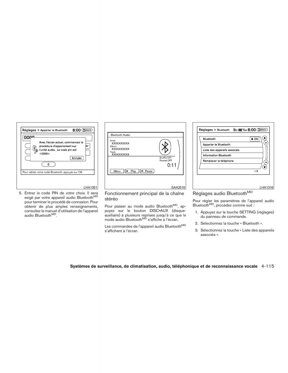 Nissan Pathfinder III 3 R52 manuel du proprietaire / page 338