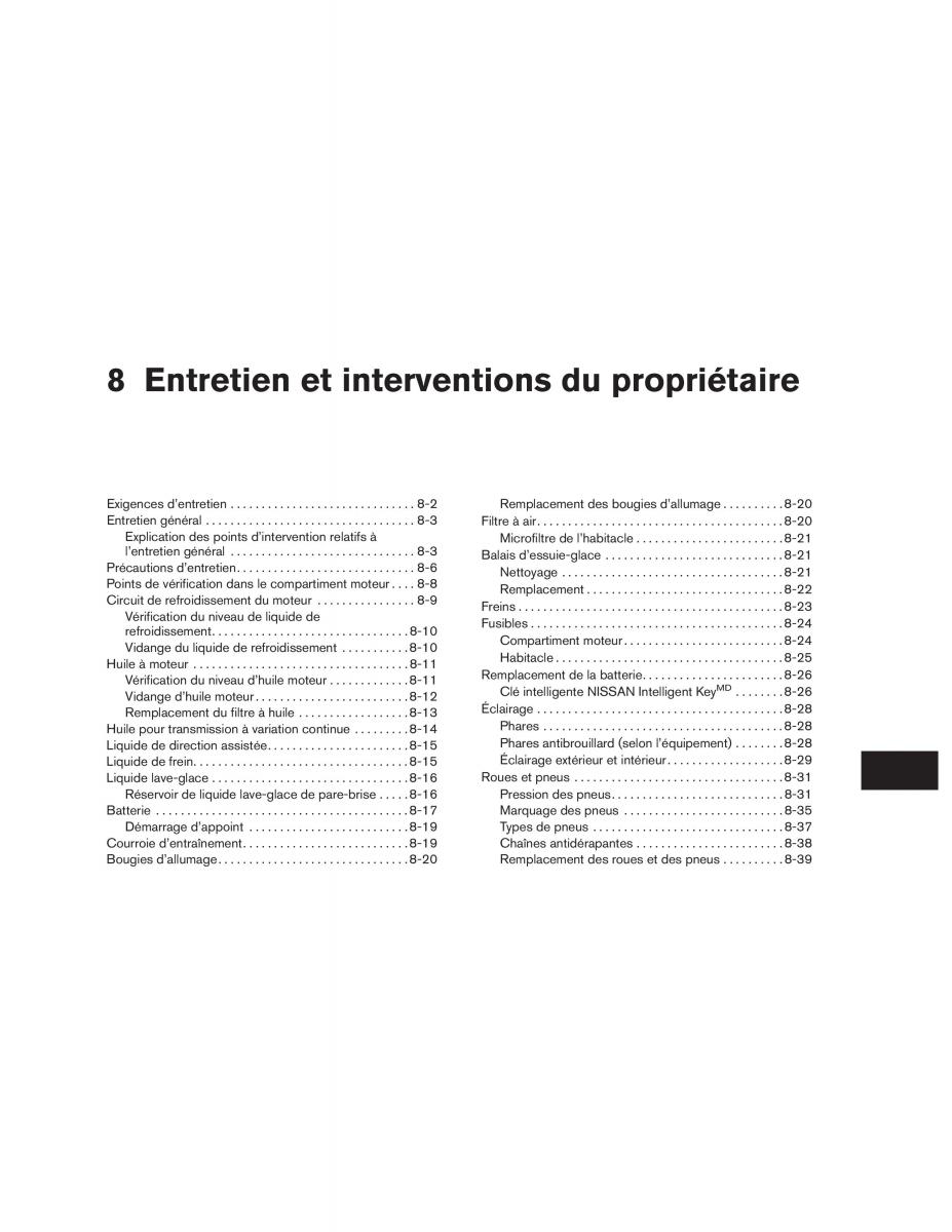 Nissan Pathfinder III 3 R52 manuel du proprietaire / page 498