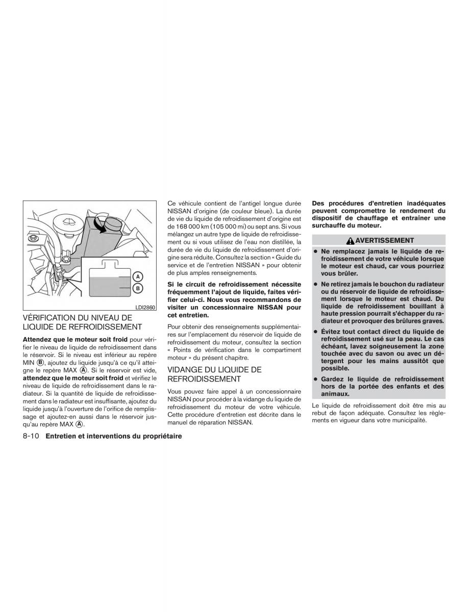 Nissan Pathfinder III 3 R52 manuel du proprietaire / page 507