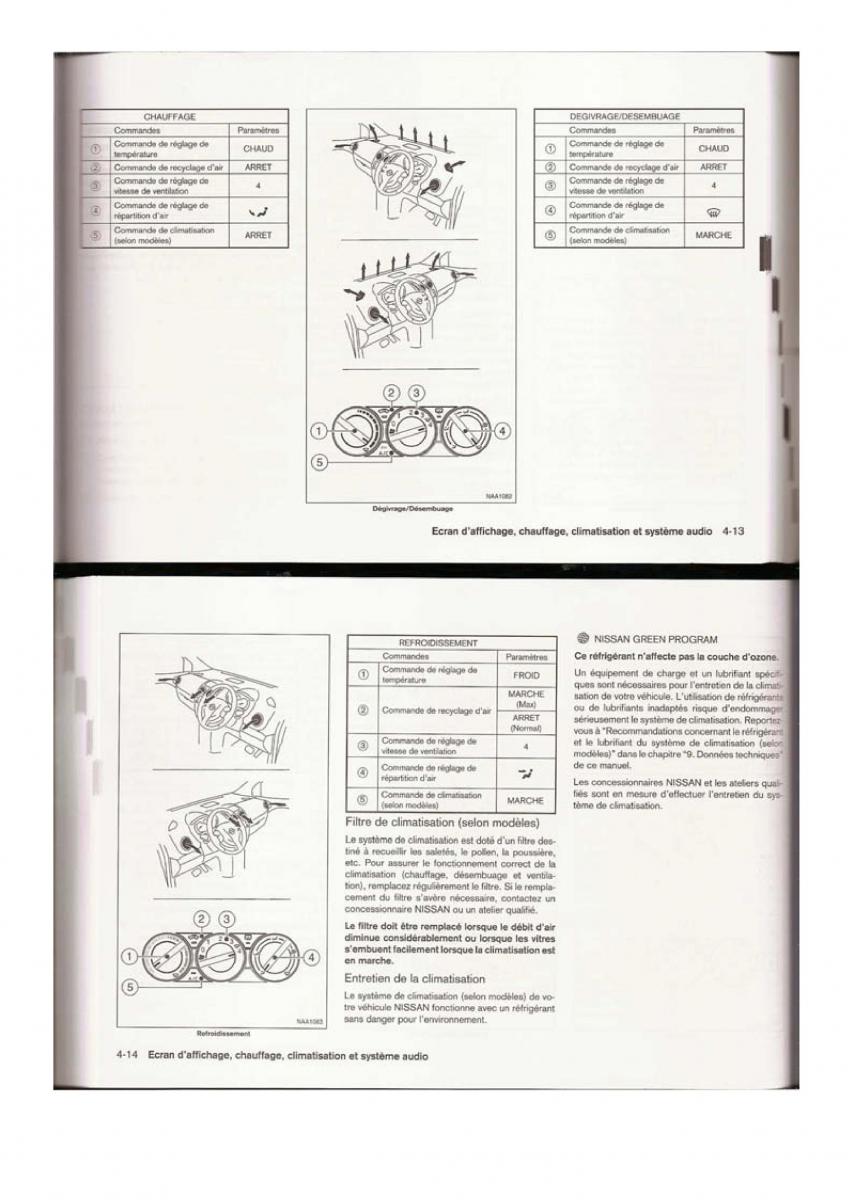 Nissan Qashqai I 1 manuel du proprietaire / page 56