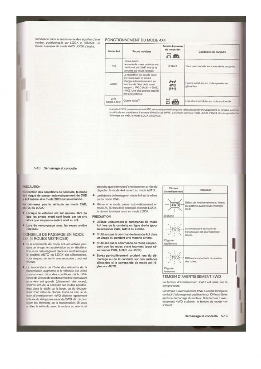 Nissan Qashqai I 1 manuel du proprietaire / page 83