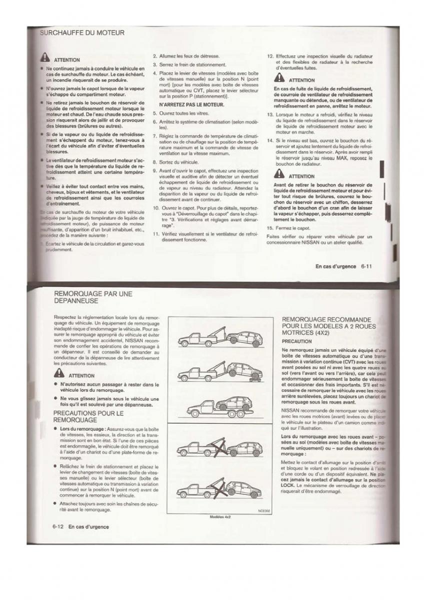 Nissan Qashqai I 1 manuel du proprietaire / page 97