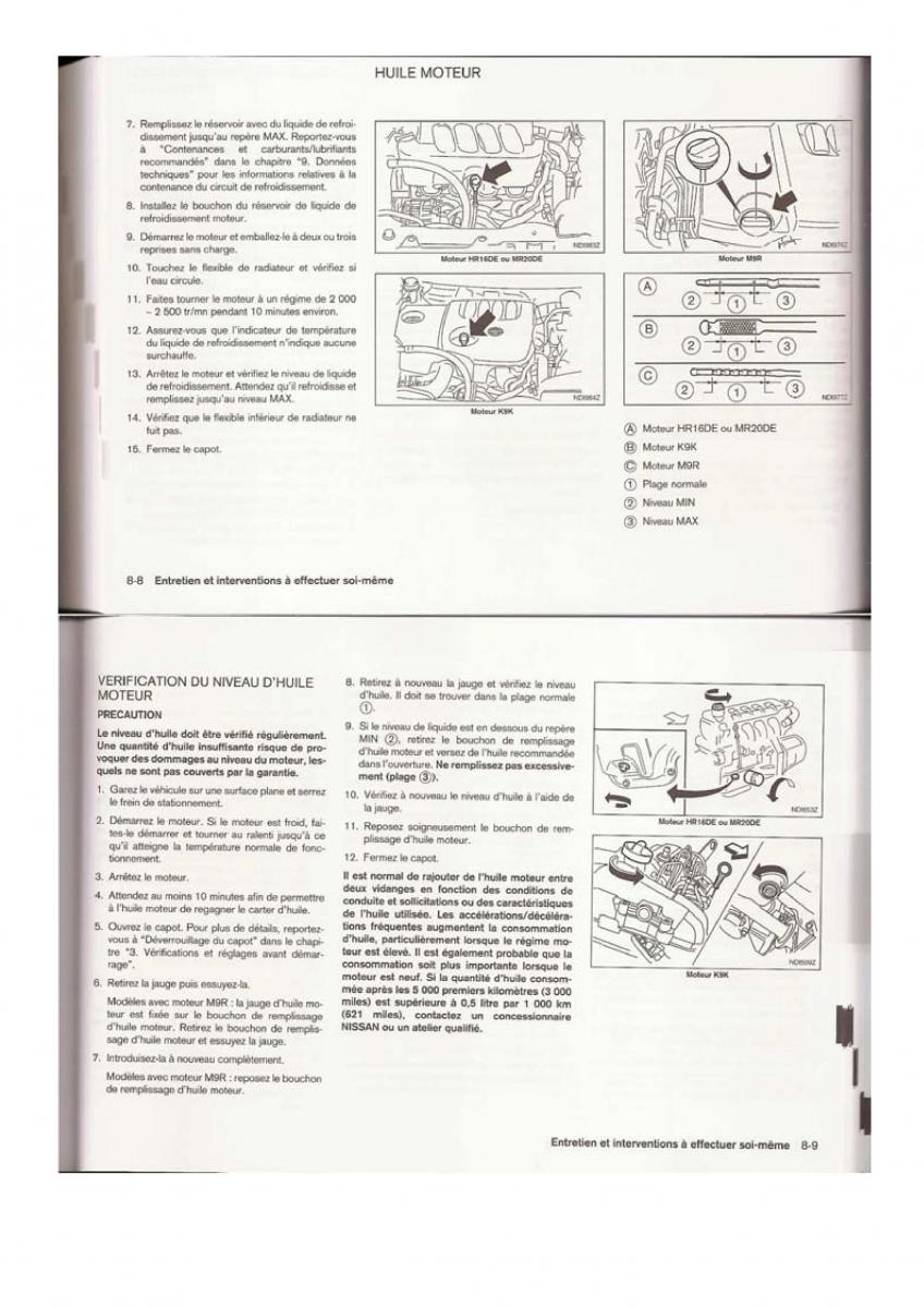 Nissan Qashqai I 1 manuel du proprietaire / page 106