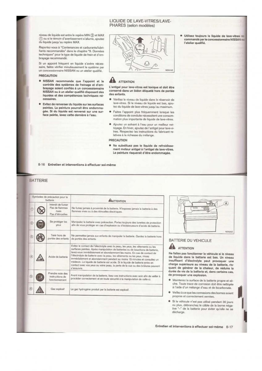 Nissan Qashqai I 1 manuel du proprietaire / page 110