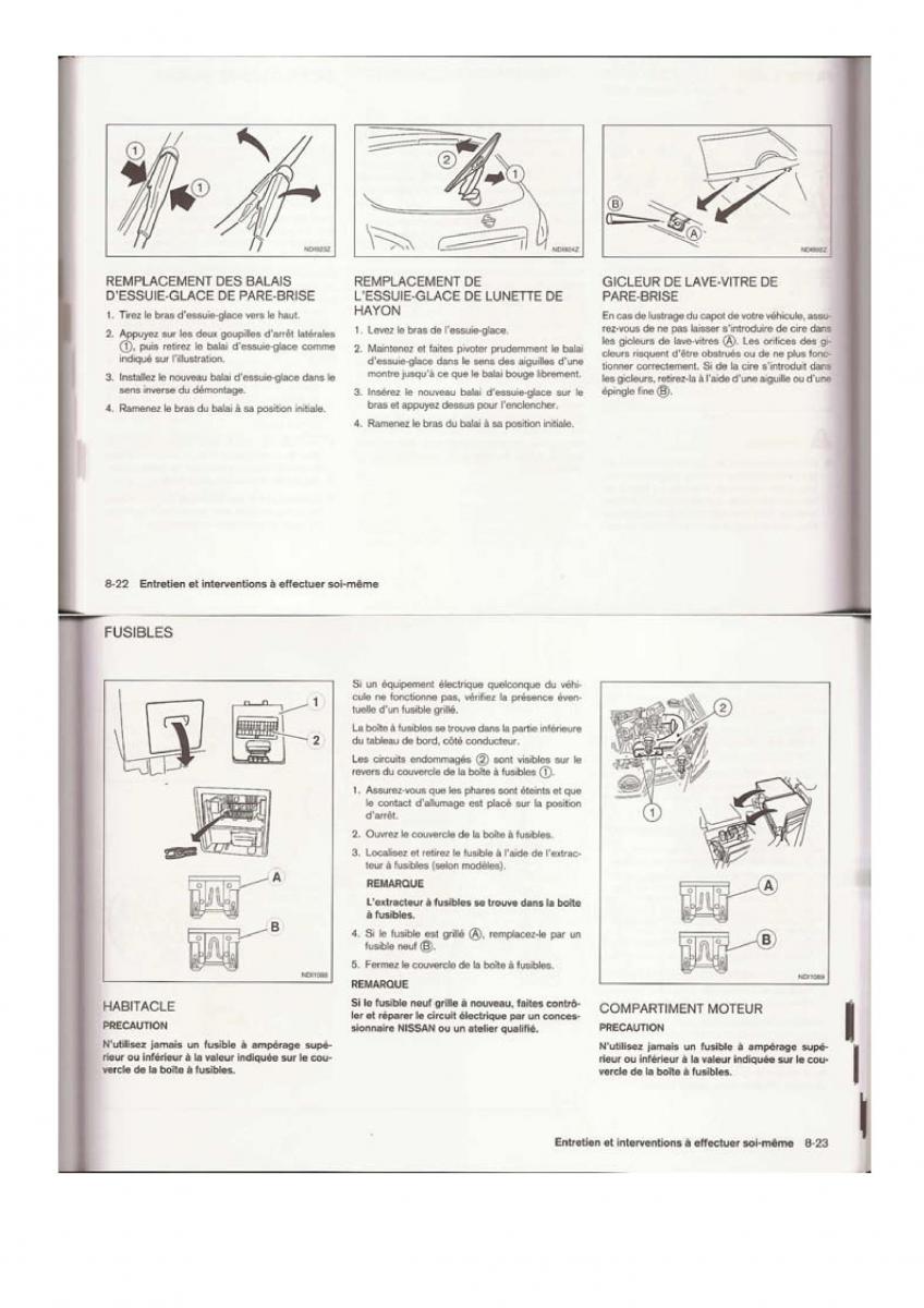 Nissan Qashqai I 1 manuel du proprietaire / page 113