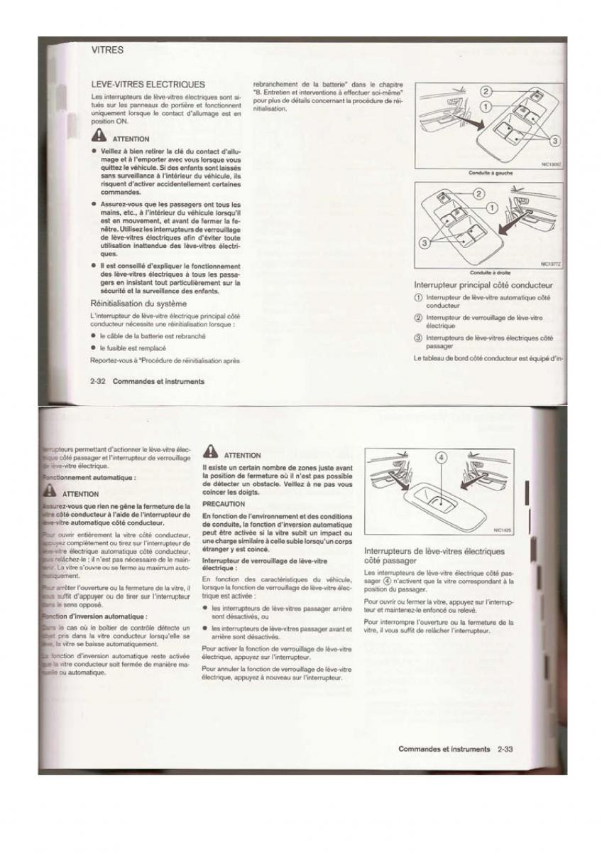 Nissan Qashqai I 1 manuel du proprietaire / page 39