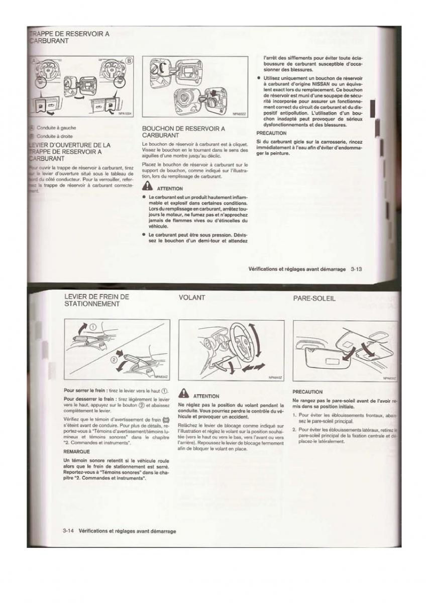 Nissan Qashqai I 1 manuel du proprietaire / page 48