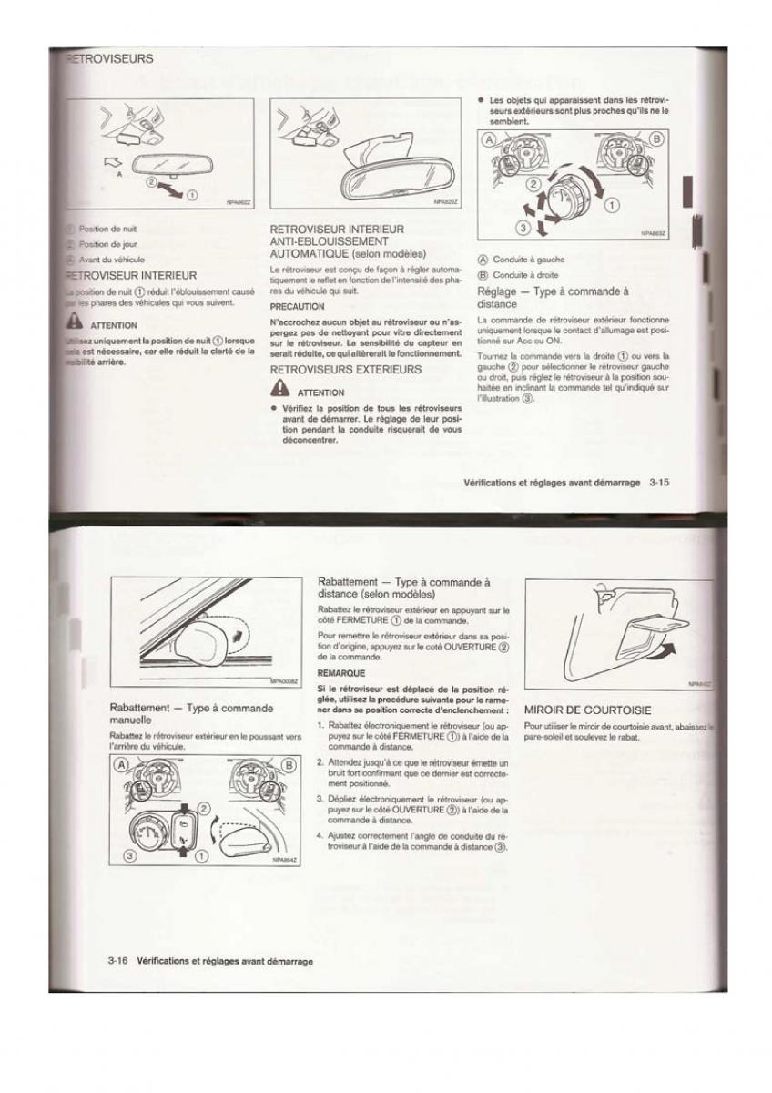 Nissan Qashqai I 1 manuel du proprietaire / page 49