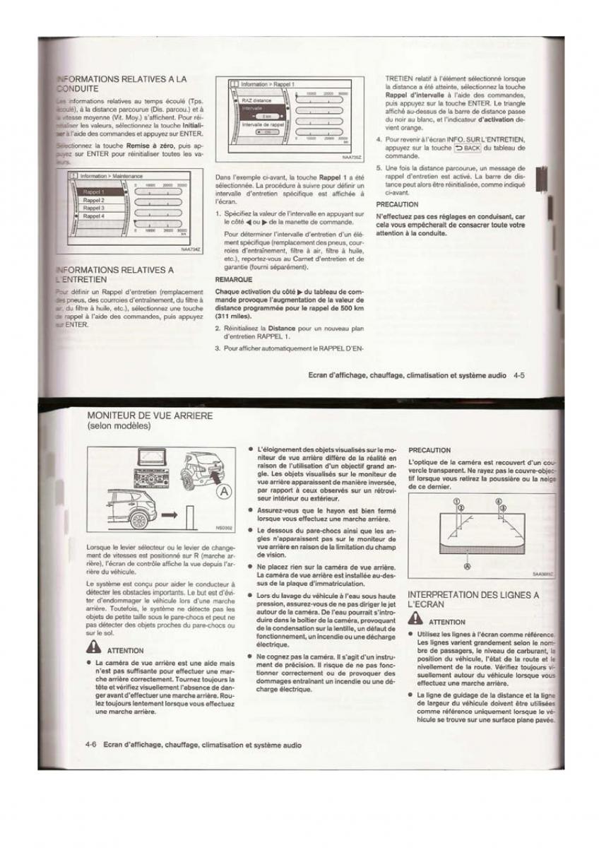 Nissan Qashqai I 1 manuel du proprietaire / page 52