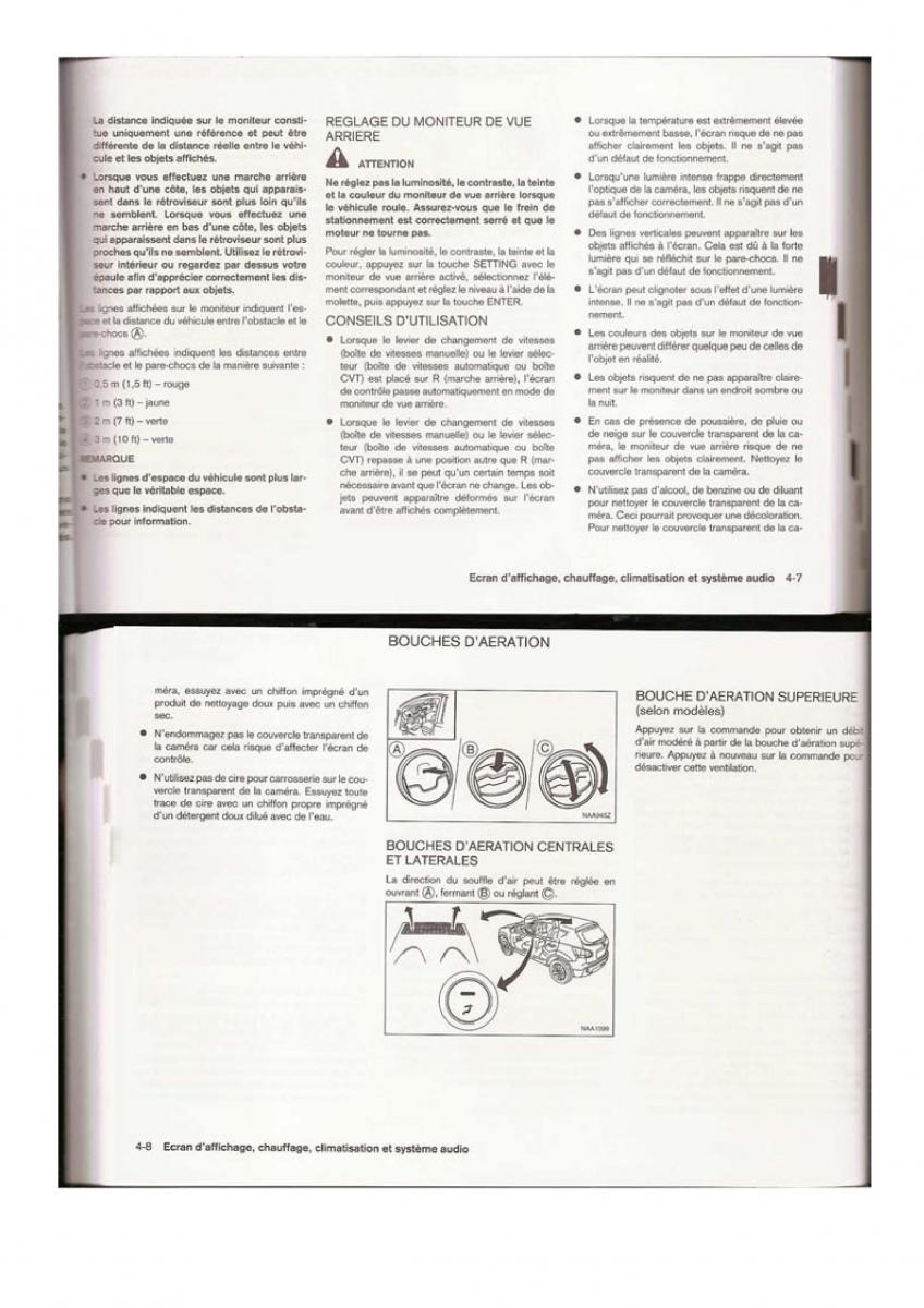 Nissan Qashqai I 1 manuel du proprietaire / page 53