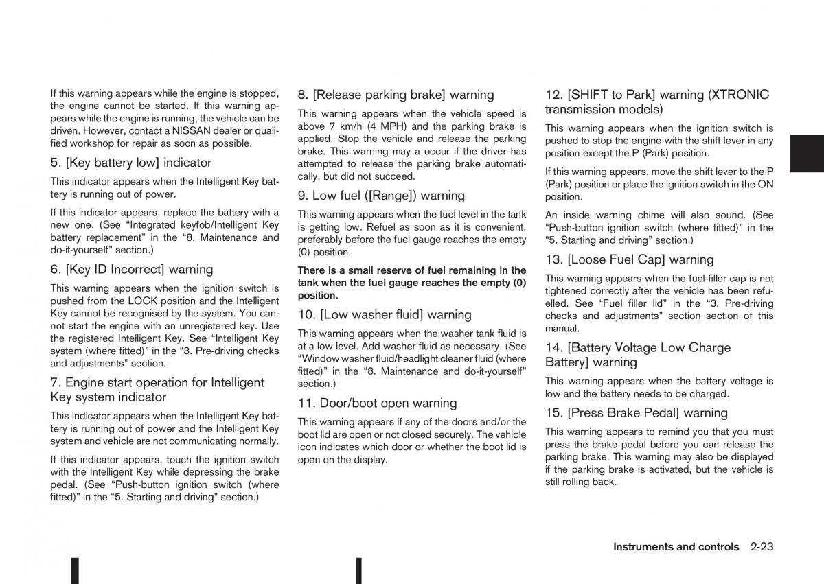 Nissan Qashqai II 2 owners manual / page 81