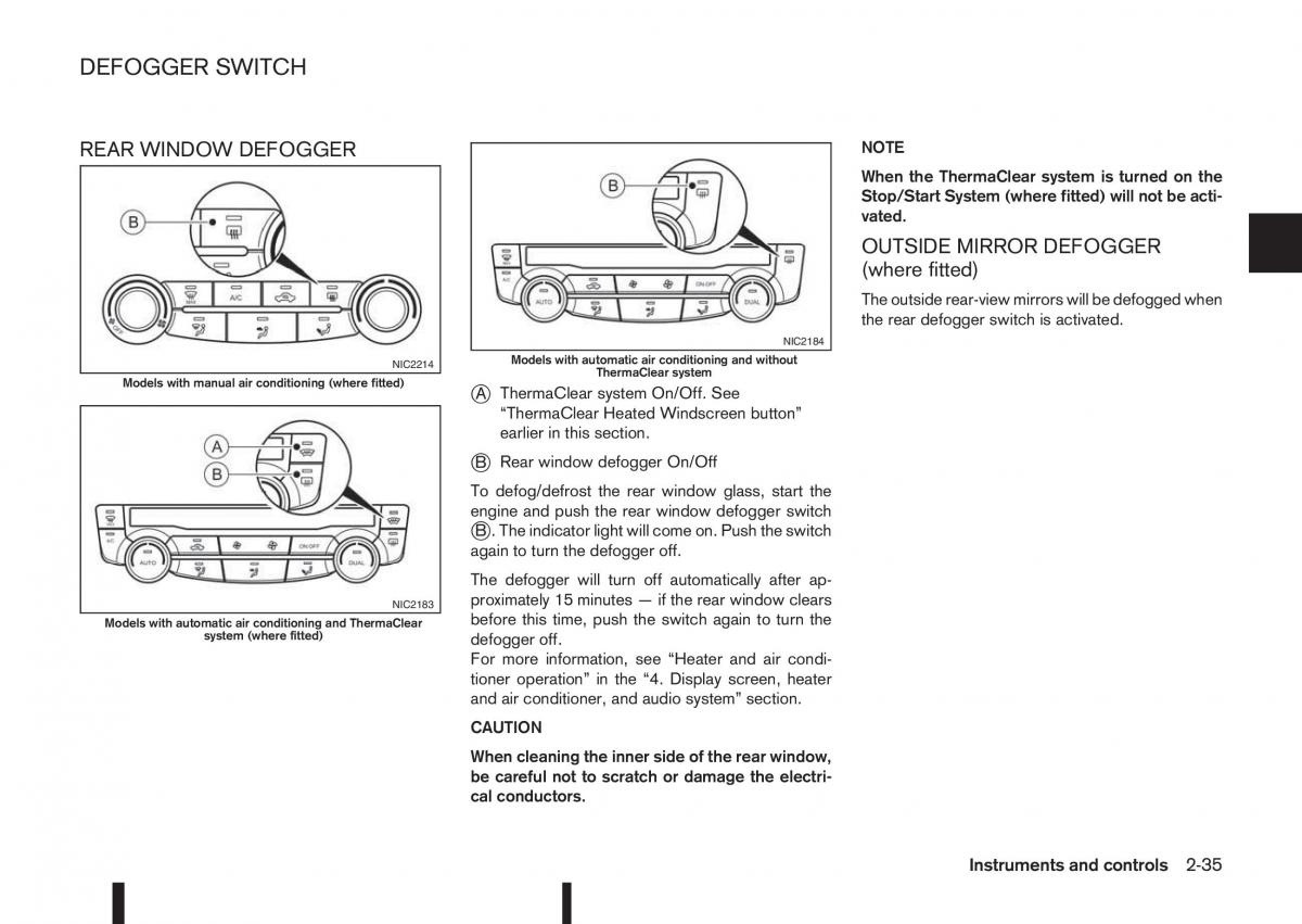 Nissan Qashqai II 2 owners manual / page 93