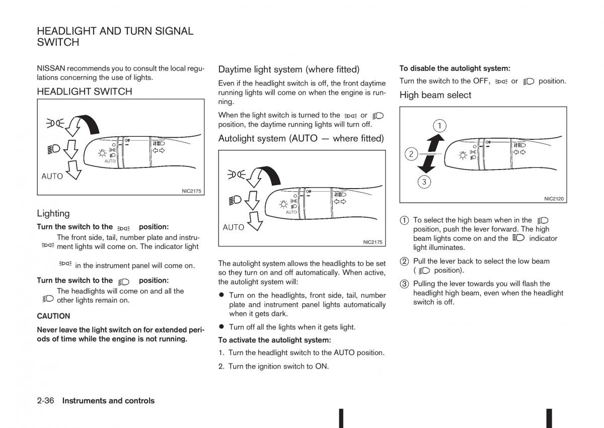 Nissan Qashqai II 2 owners manual / page 94