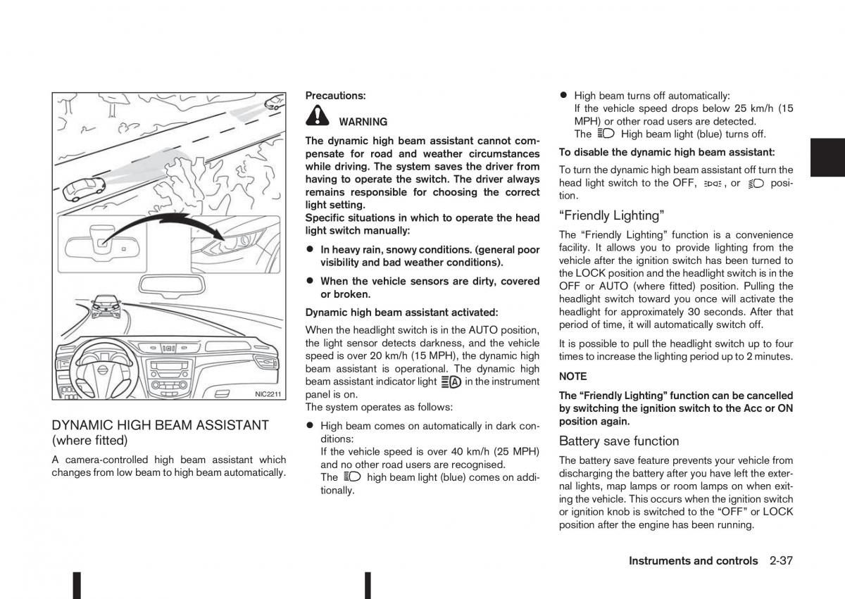 Nissan Qashqai II 2 owners manual / page 95