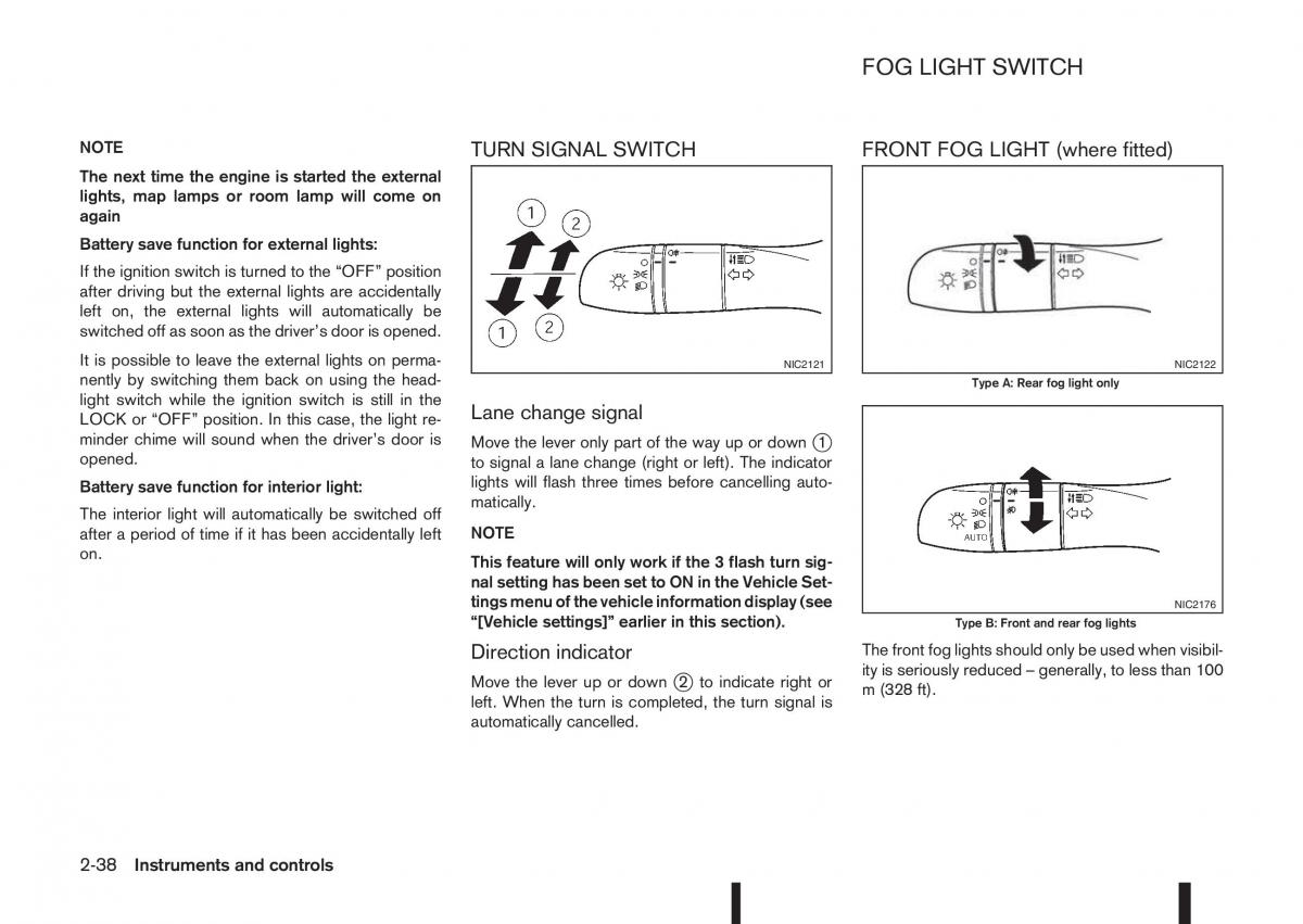 Nissan Qashqai II 2 owners manual / page 96