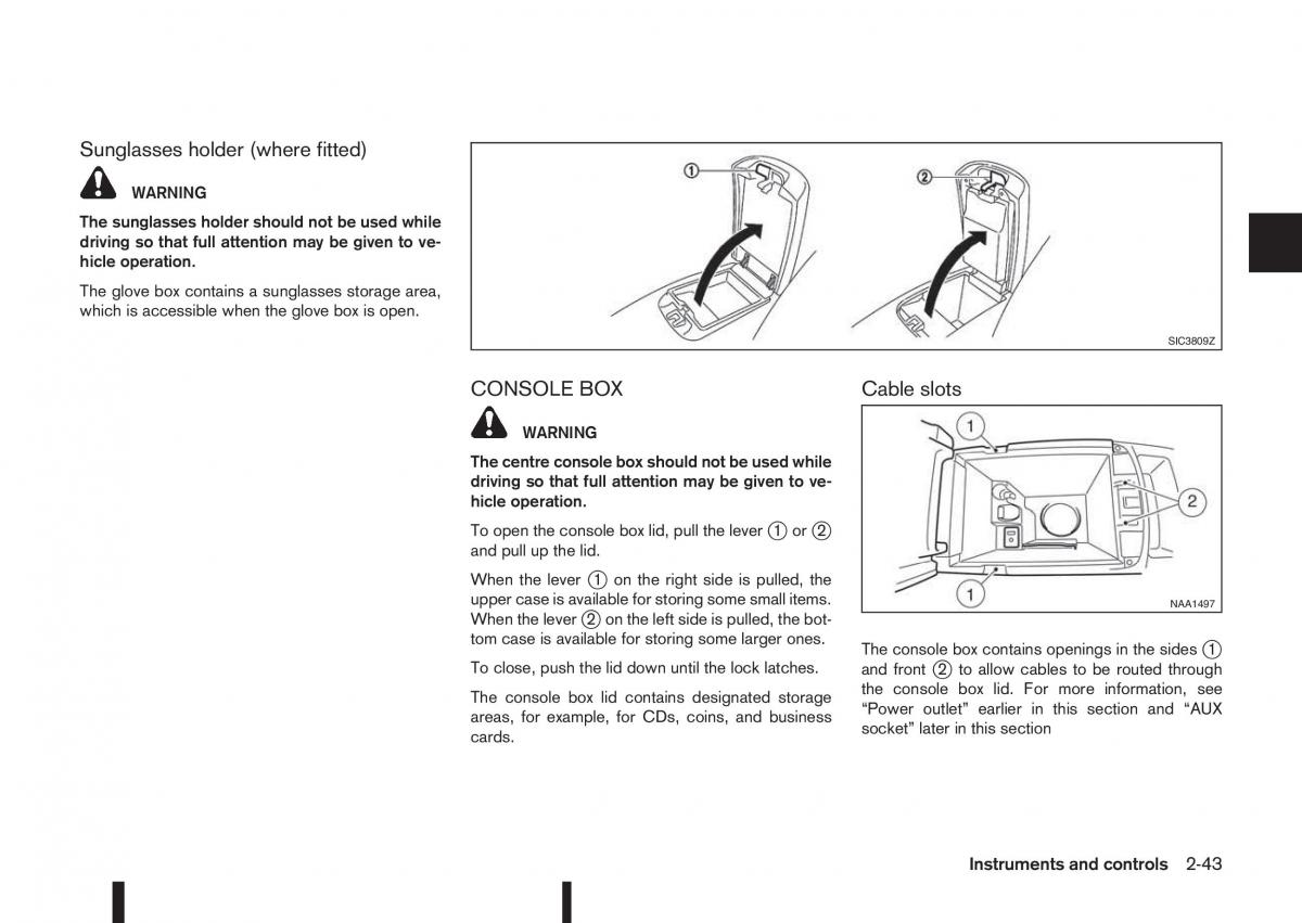 Nissan Qashqai II 2 owners manual / page 101