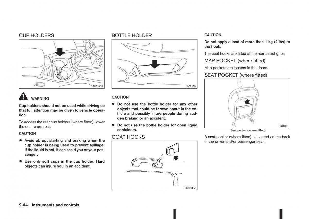 Nissan Qashqai II 2 owners manual / page 102