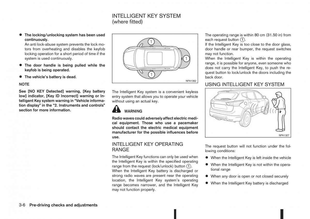 Nissan Qashqai II 2 owners manual / page 116