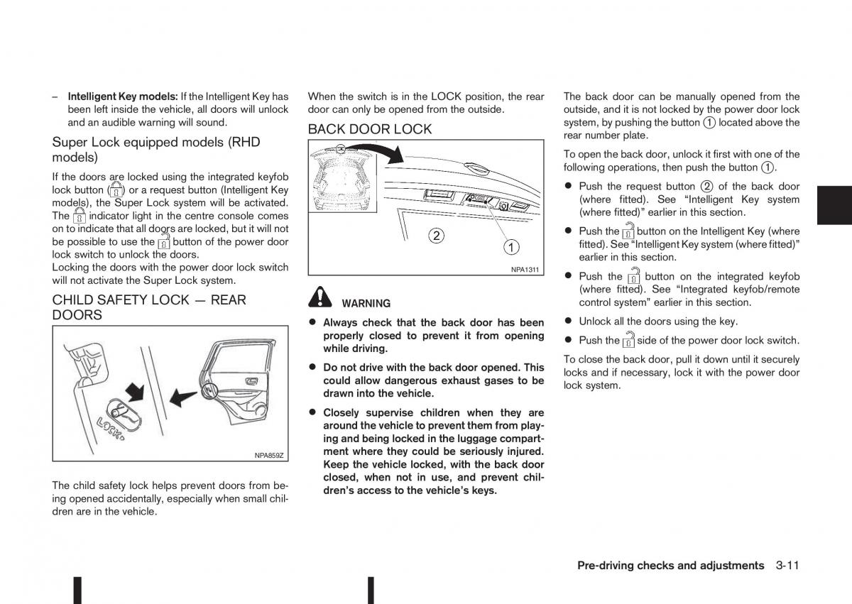 Nissan Qashqai II 2 owners manual / page 121