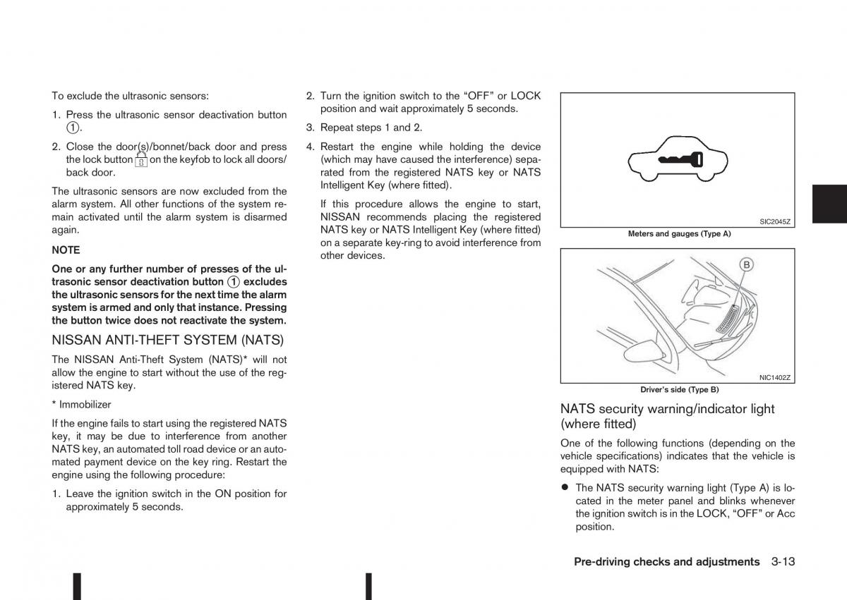 Nissan Qashqai II 2 owners manual / page 123