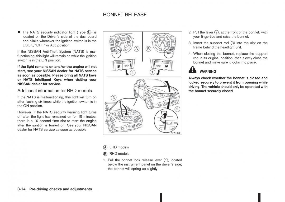 Nissan Qashqai II 2 owners manual / page 124