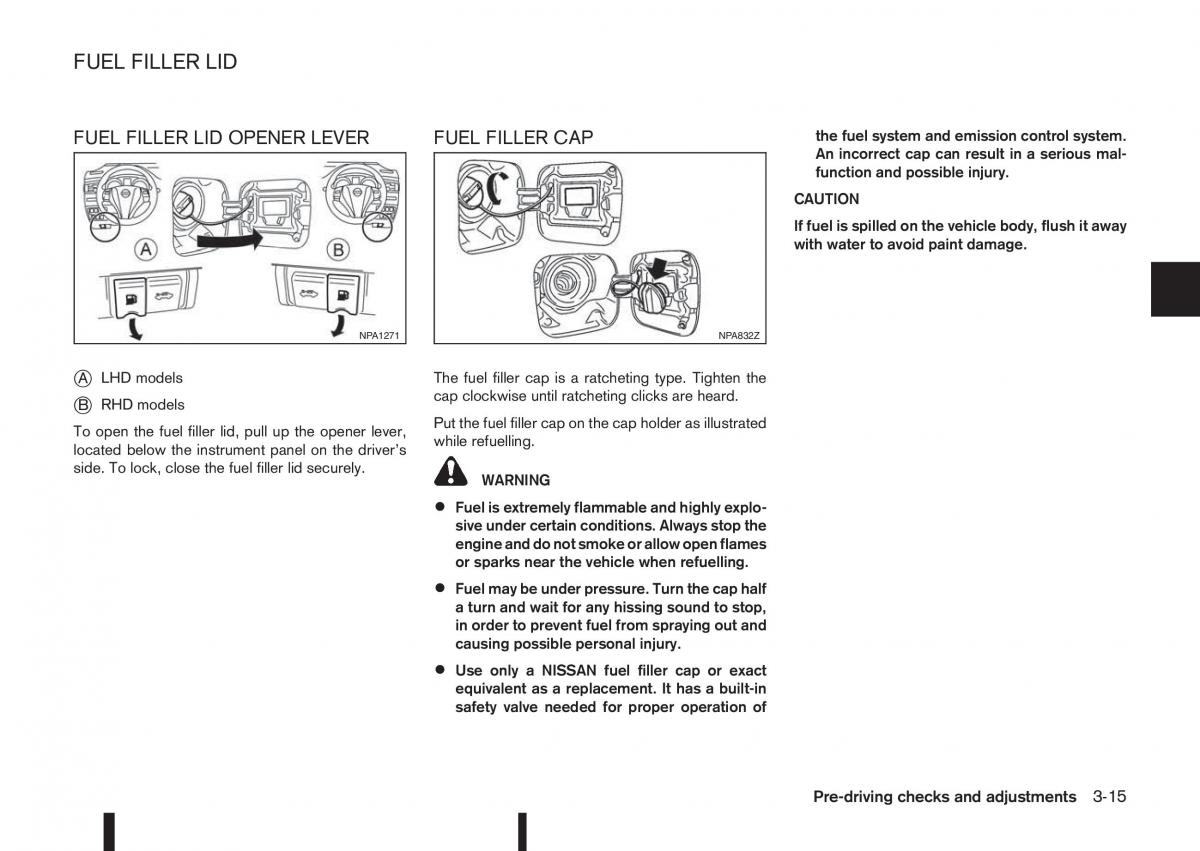 Nissan Qashqai II 2 owners manual / page 125