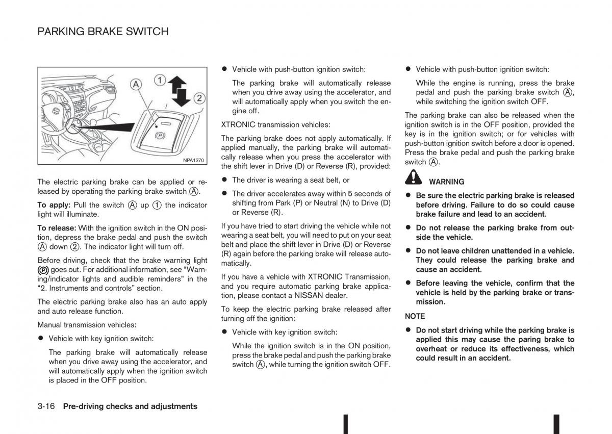 Nissan Qashqai II 2 owners manual / page 126