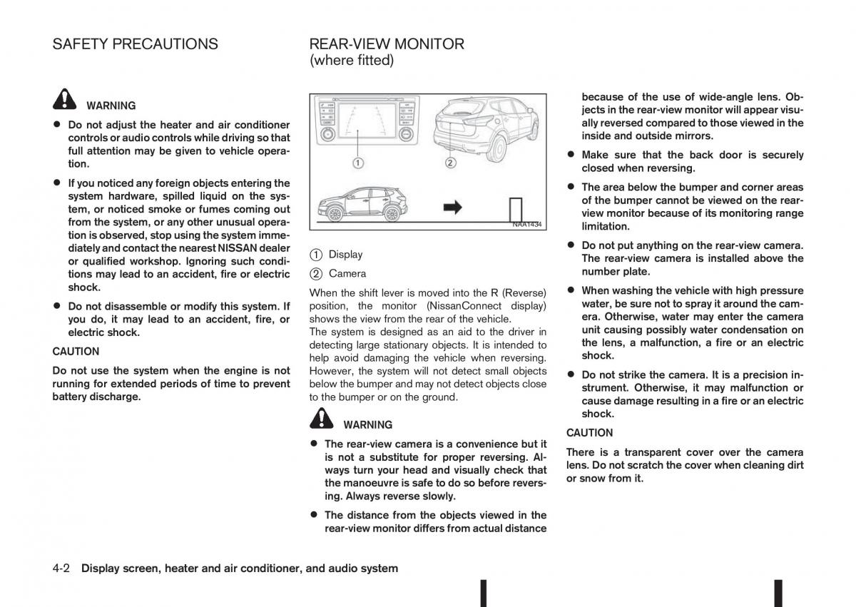 Nissan Qashqai II 2 owners manual / page 132