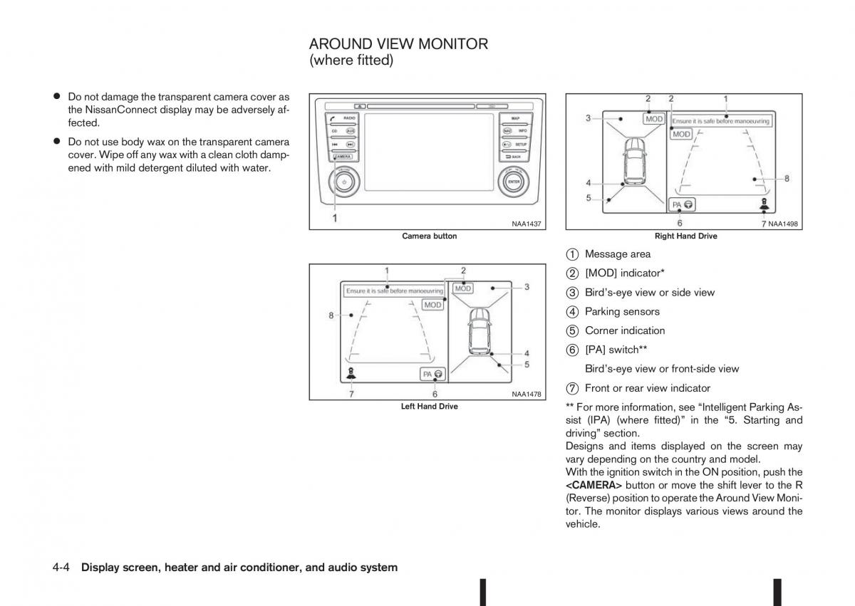 Nissan Qashqai II 2 owners manual / page 134