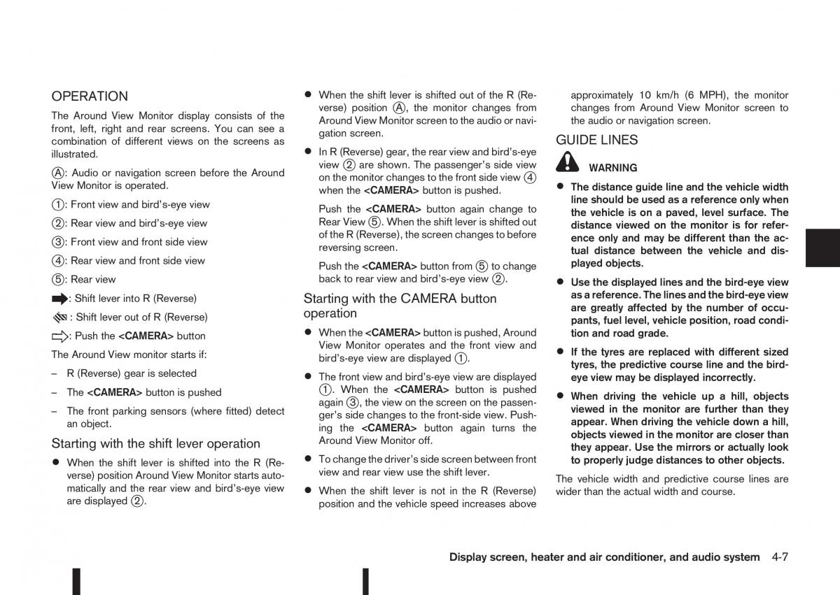 Nissan Qashqai II 2 owners manual / page 137