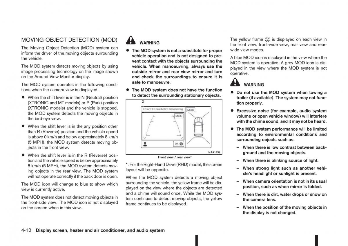 Nissan Qashqai II 2 owners manual / page 142