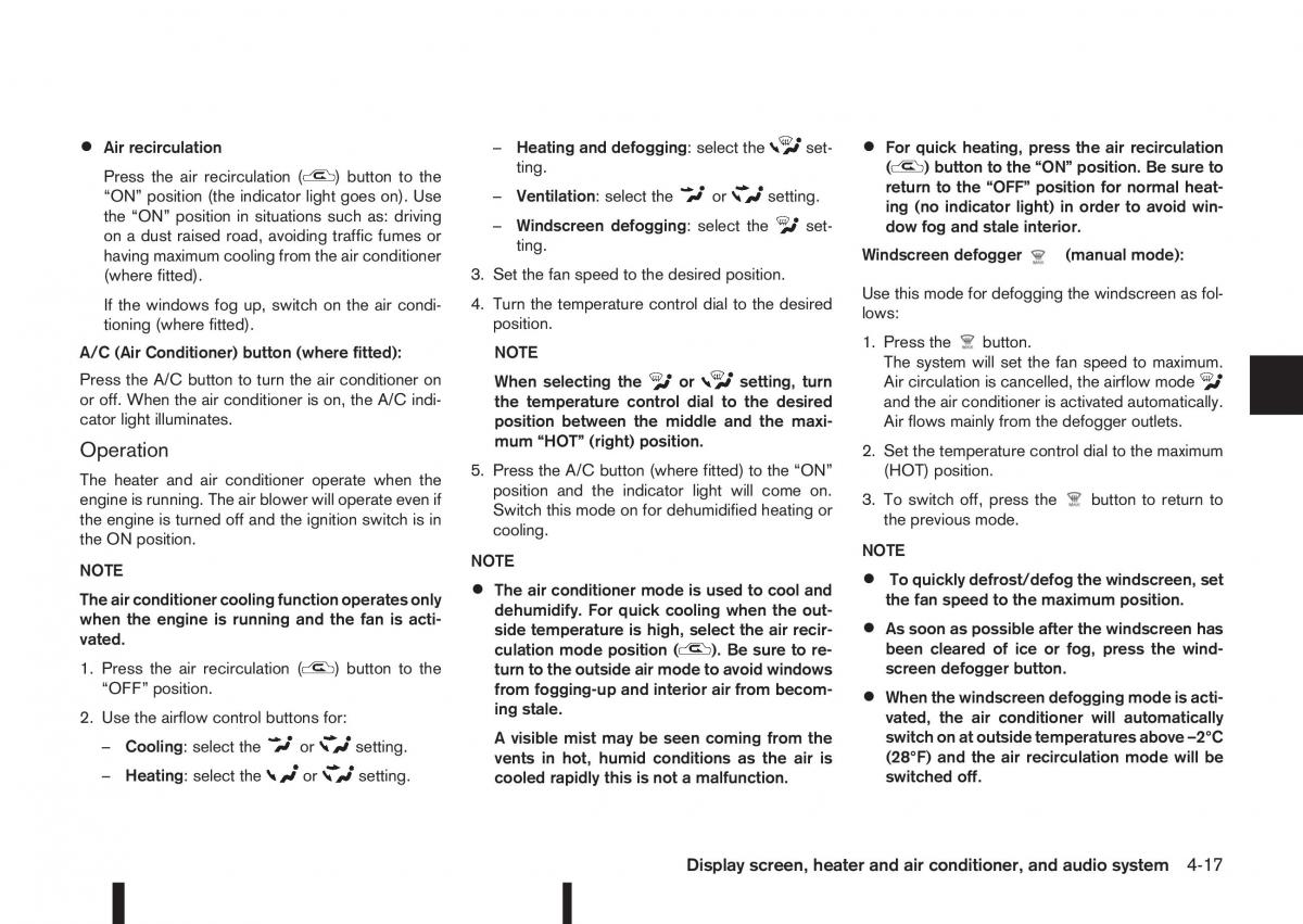 Nissan Qashqai II 2 owners manual / page 147