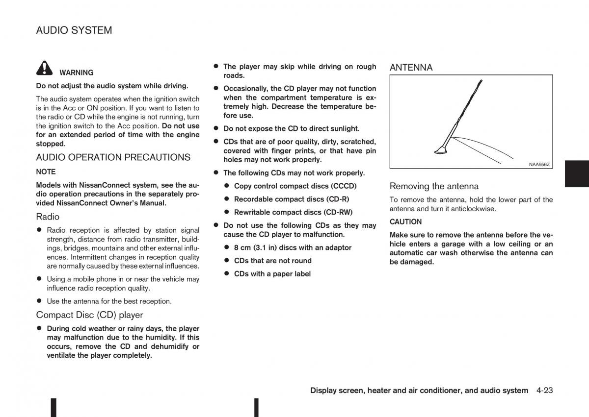 Nissan Qashqai II 2 owners manual / page 153