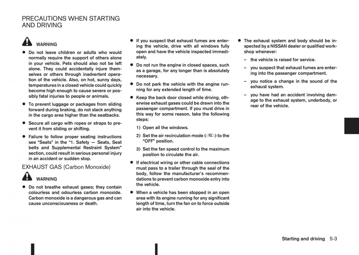 Nissan Qashqai II 2 owners manual / page 179