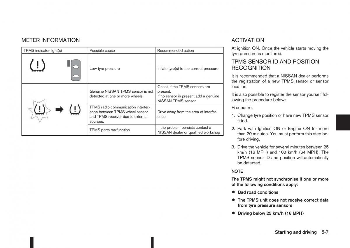 Nissan Qashqai II 2 owners manual / page 183