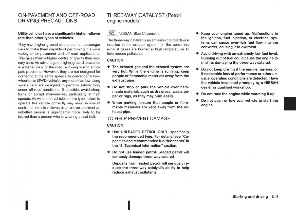 Nissan Qashqai II 2 owners manual / page 185