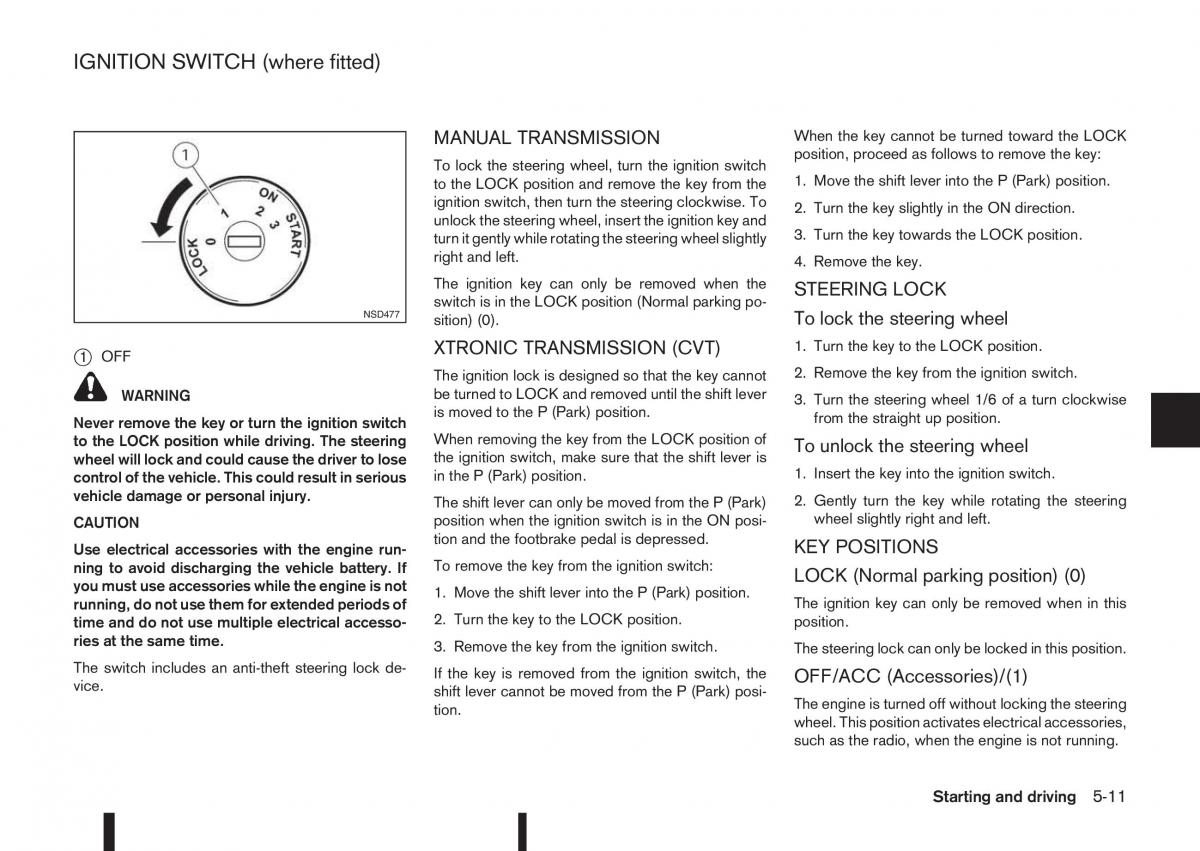 Nissan Qashqai II 2 owners manual / page 187