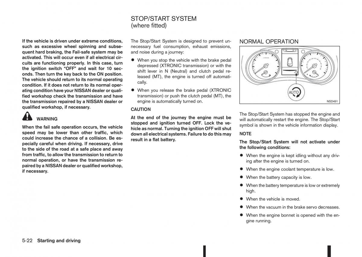 Nissan Qashqai II 2 owners manual / page 198