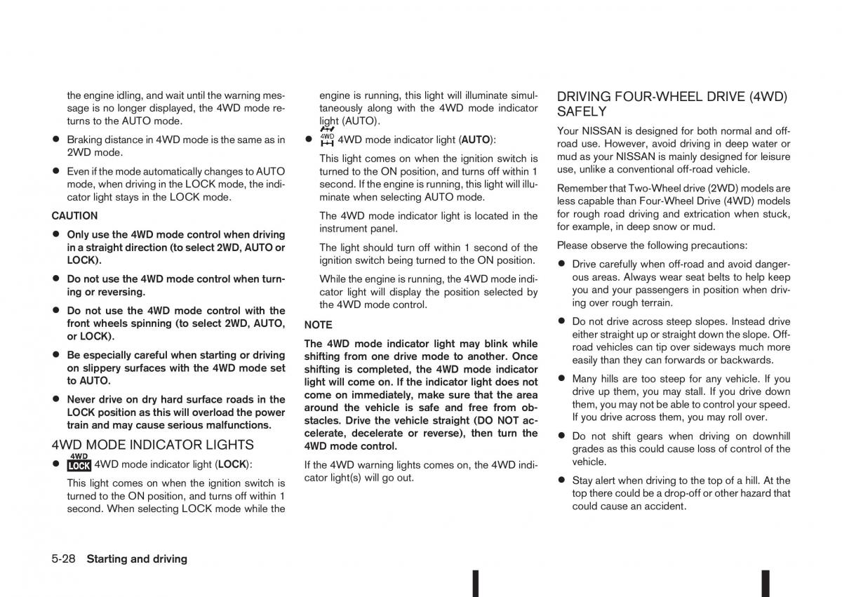 Nissan Qashqai II 2 owners manual / page 204