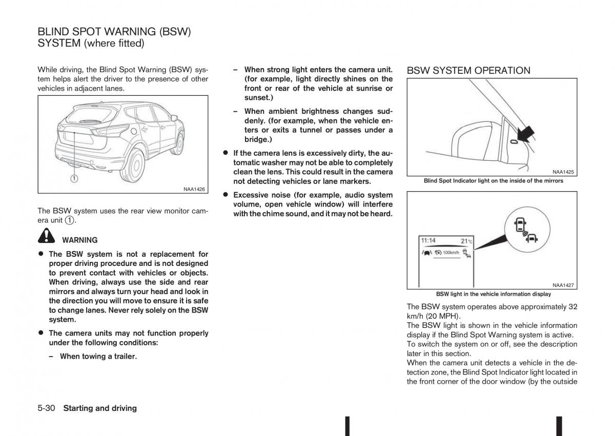 Nissan Qashqai II 2 owners manual / page 206