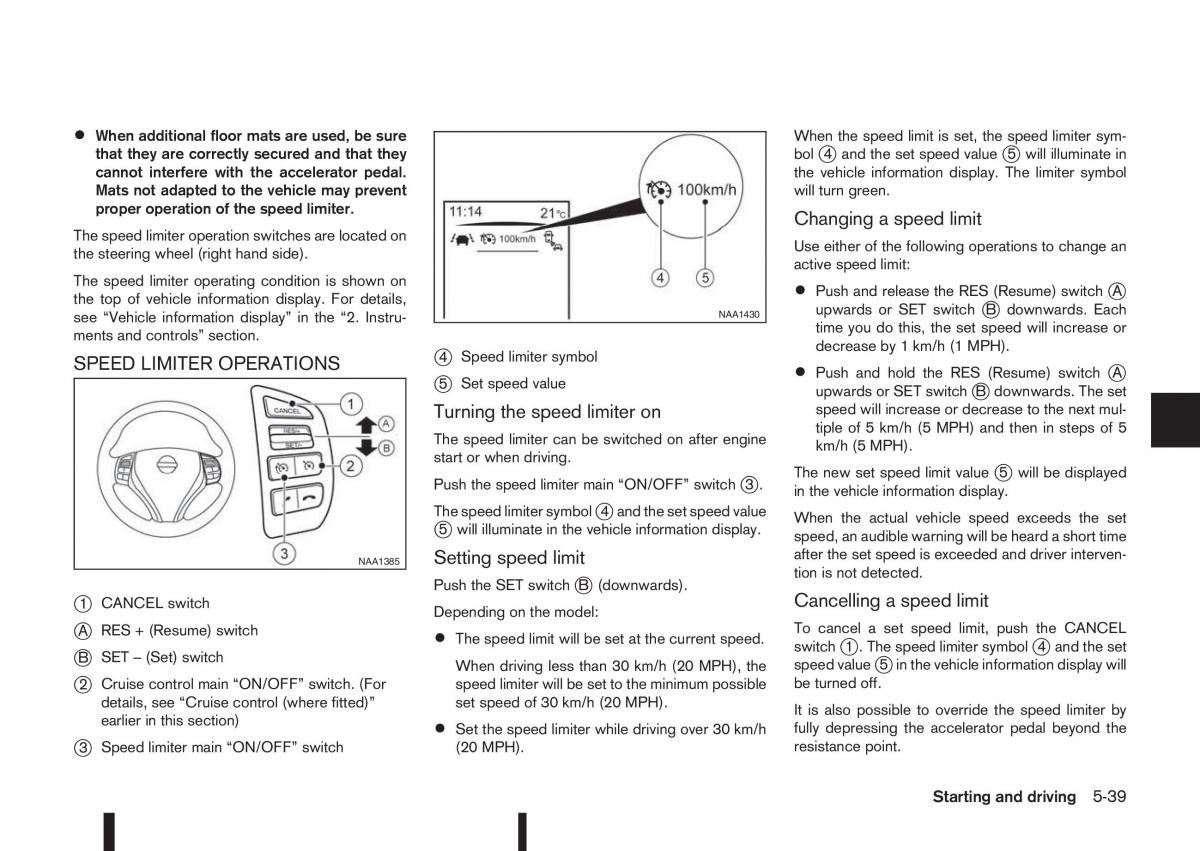 Nissan Qashqai II 2 owners manual / page 215