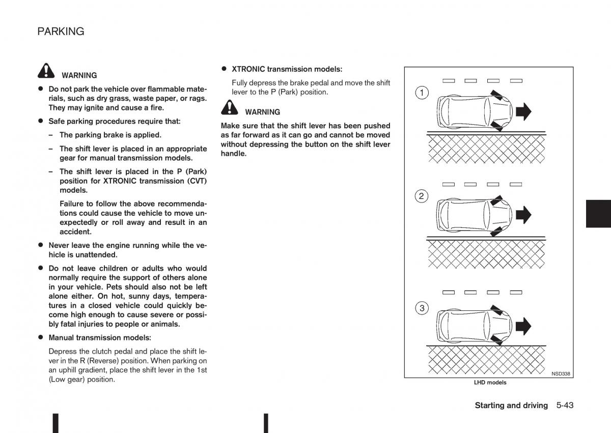 Nissan Qashqai II 2 owners manual / page 219