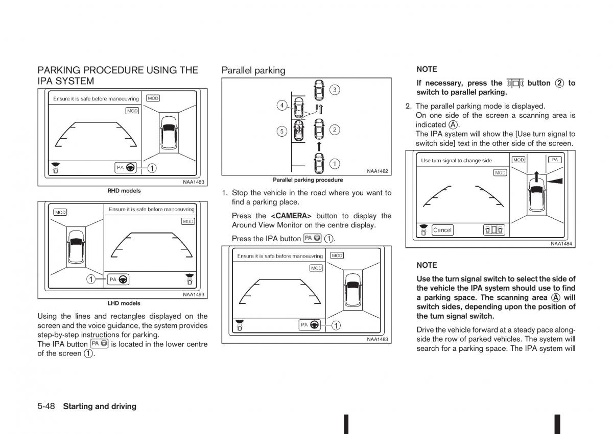 Nissan Qashqai II 2 owners manual / page 224