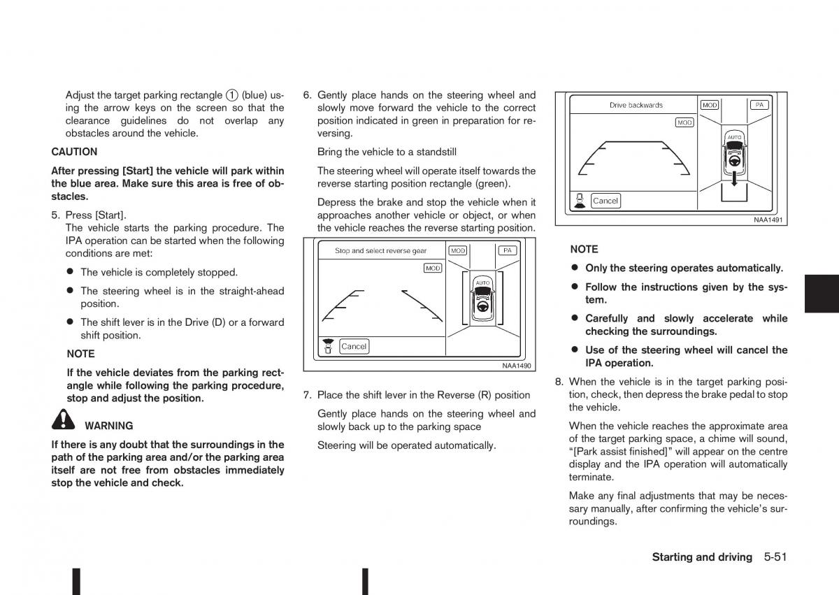 Nissan Qashqai II 2 owners manual / page 227