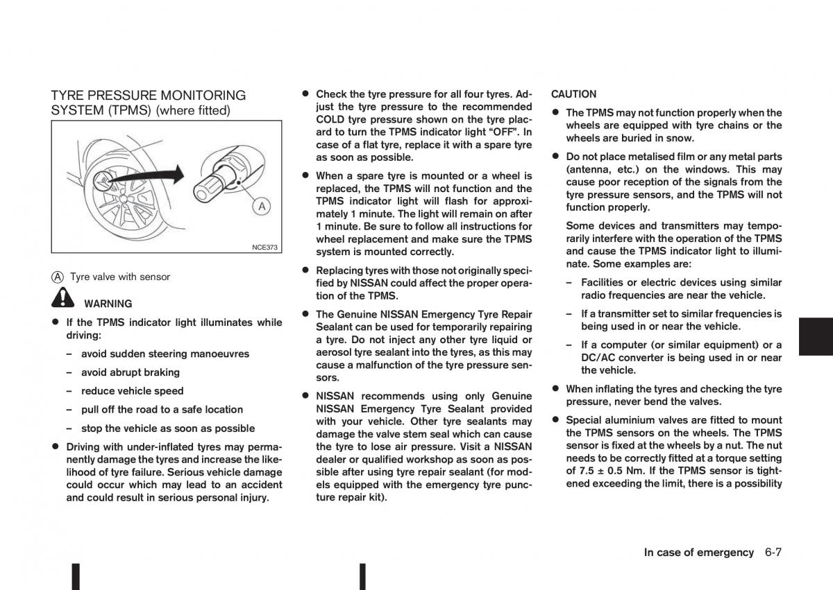 Nissan Qashqai II 2 owners manual / page 251