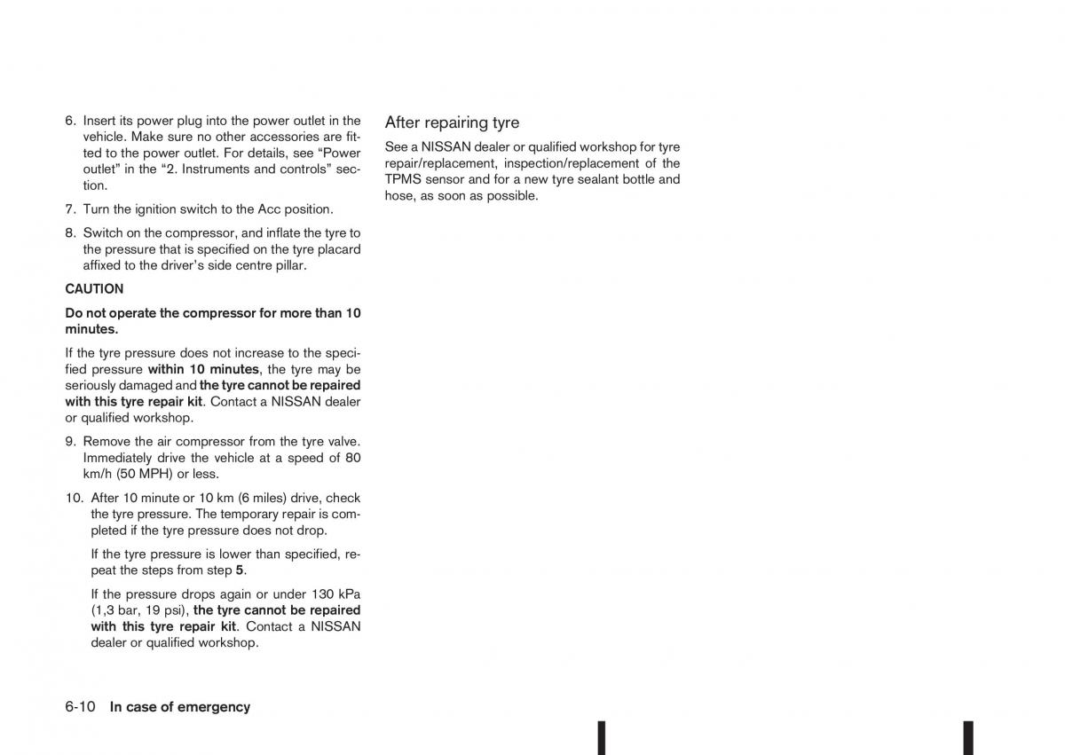 Nissan Qashqai II 2 owners manual / page 254